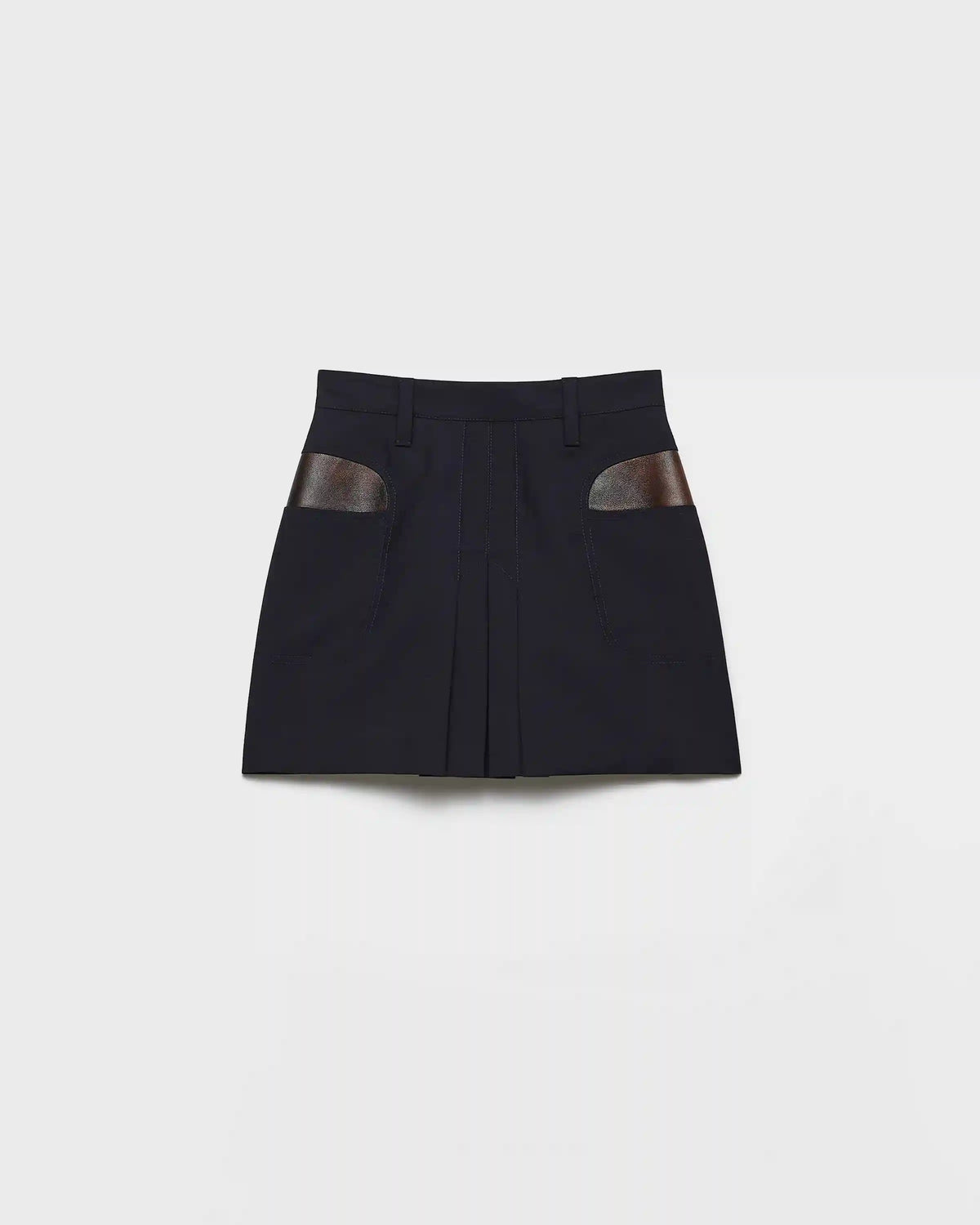 Kid mohair mini skirt