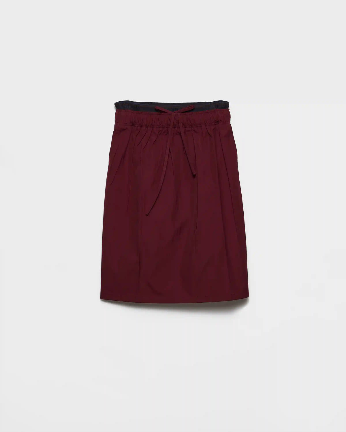 Poplin skirt