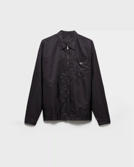 Re-Nylon zipper shirt