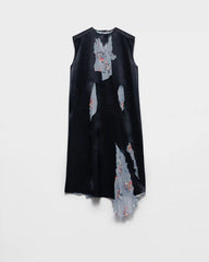 DevorÃ© satin dress