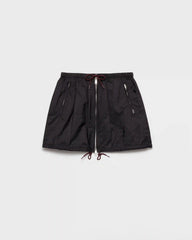 Lightweight Re-Nylon miniskirt