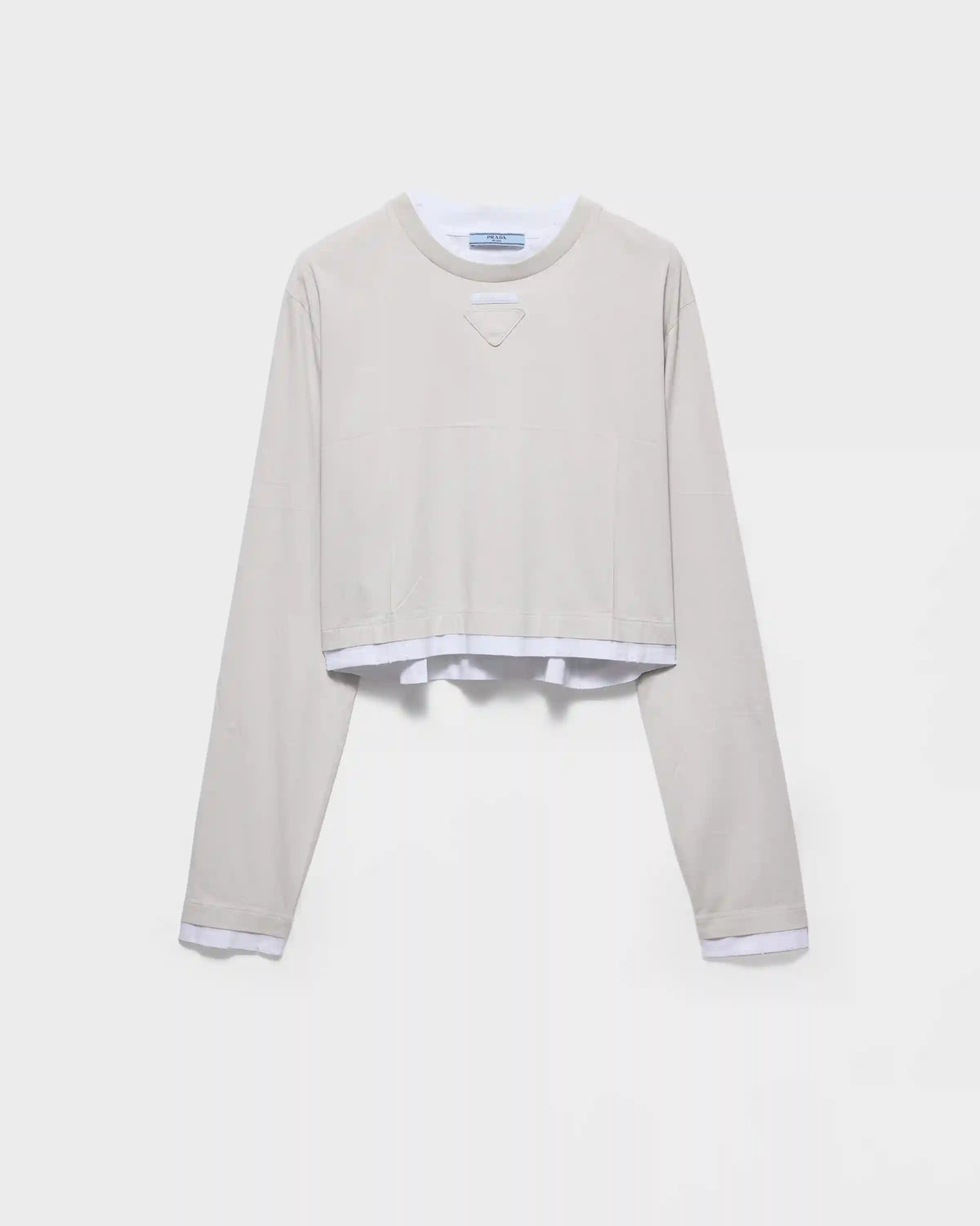 Long-sleeved jersey T-shirt 