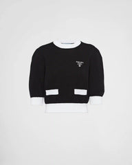 Cotton crew-neck sweater