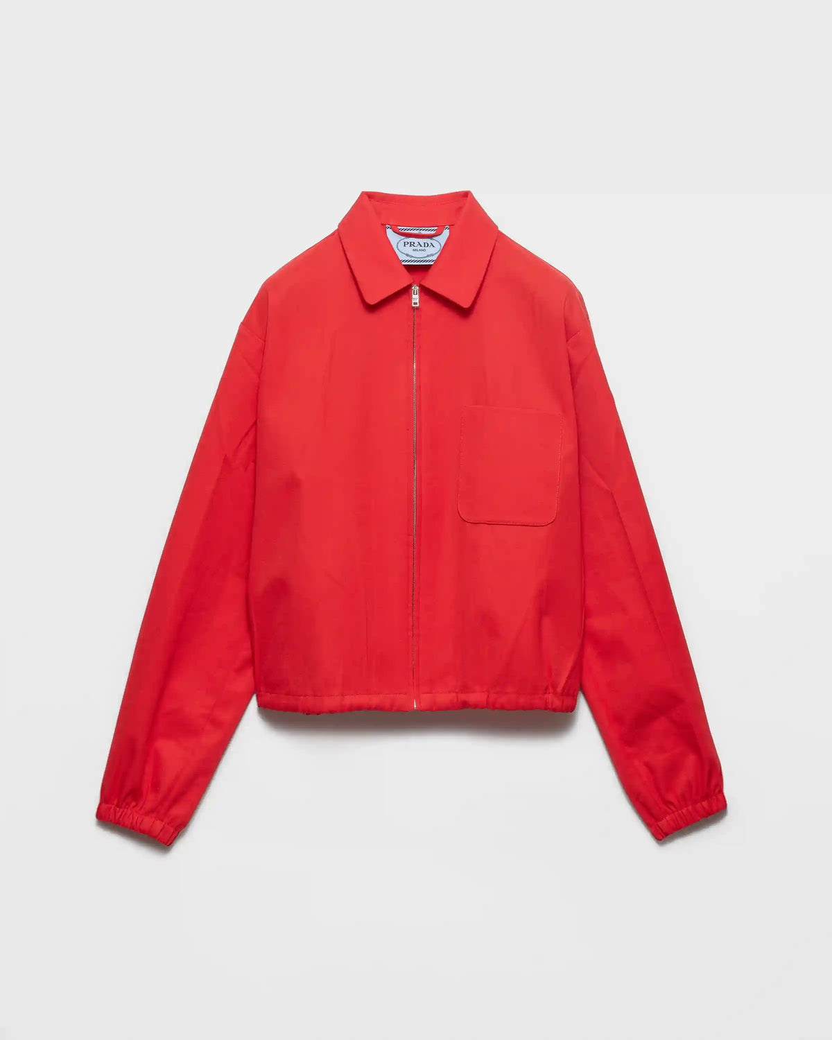 Gabardine blouson jacket