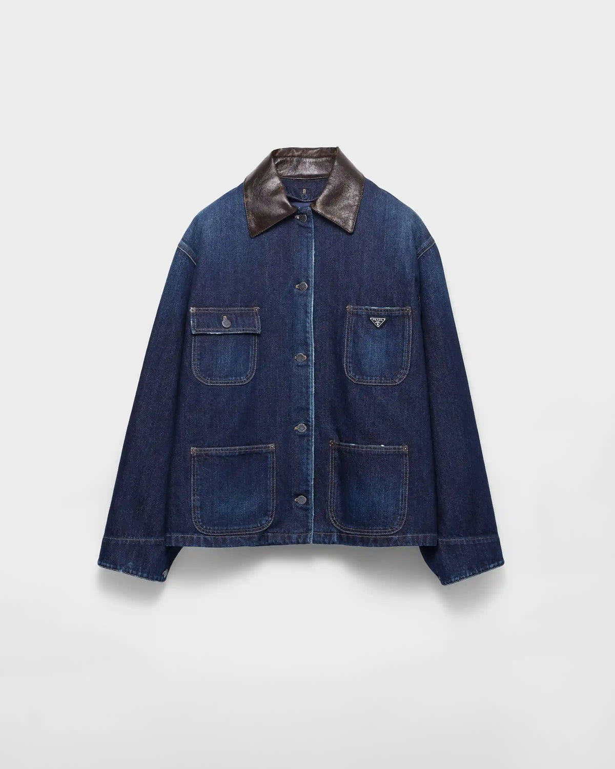 Denim trucker jacket