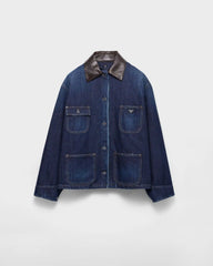 Denim trucker jacket
