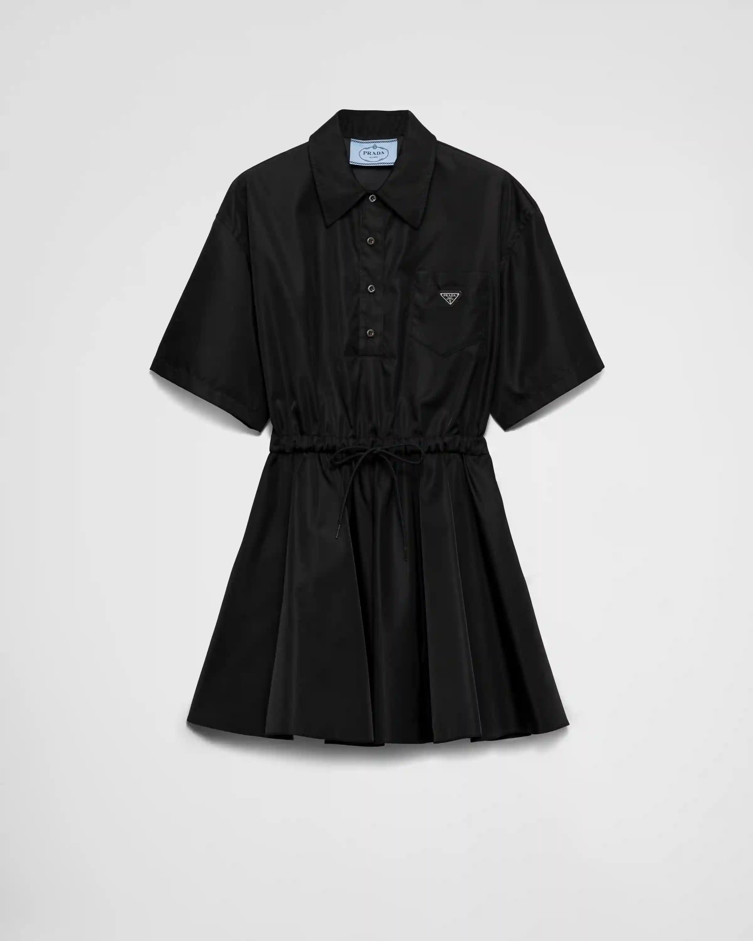 Short-sleeved Re-Nylon dress