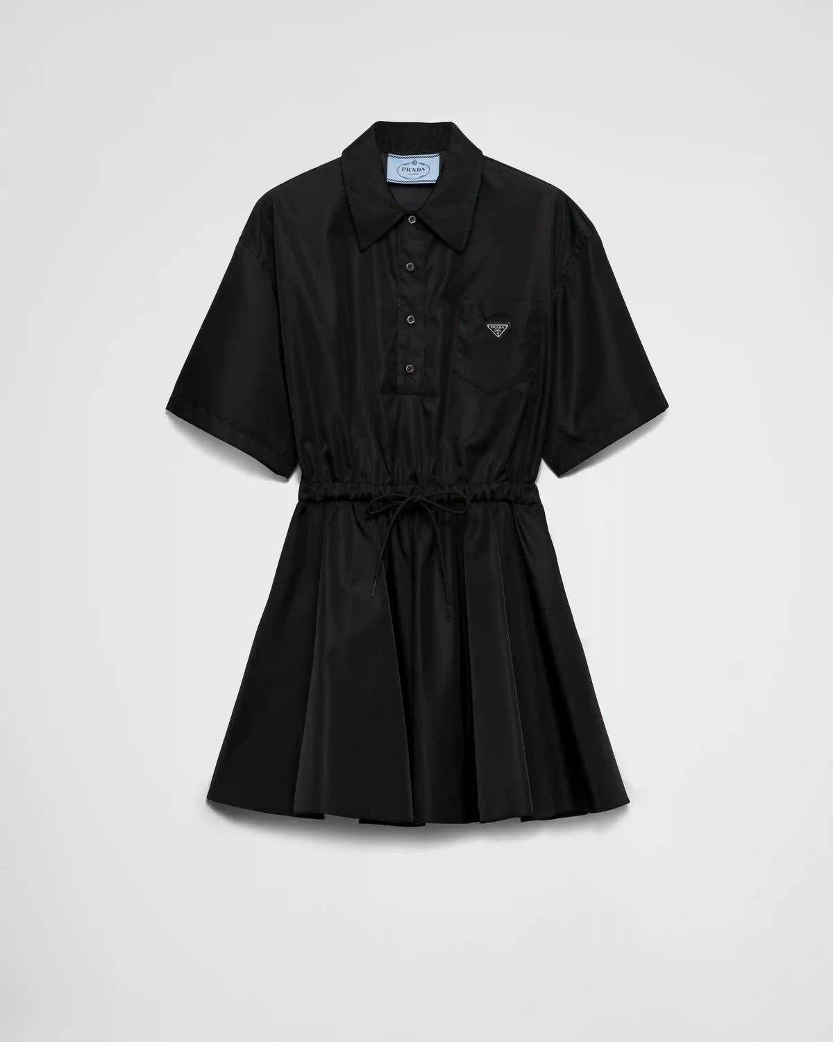 Short-sleeved Re-Nylon dress