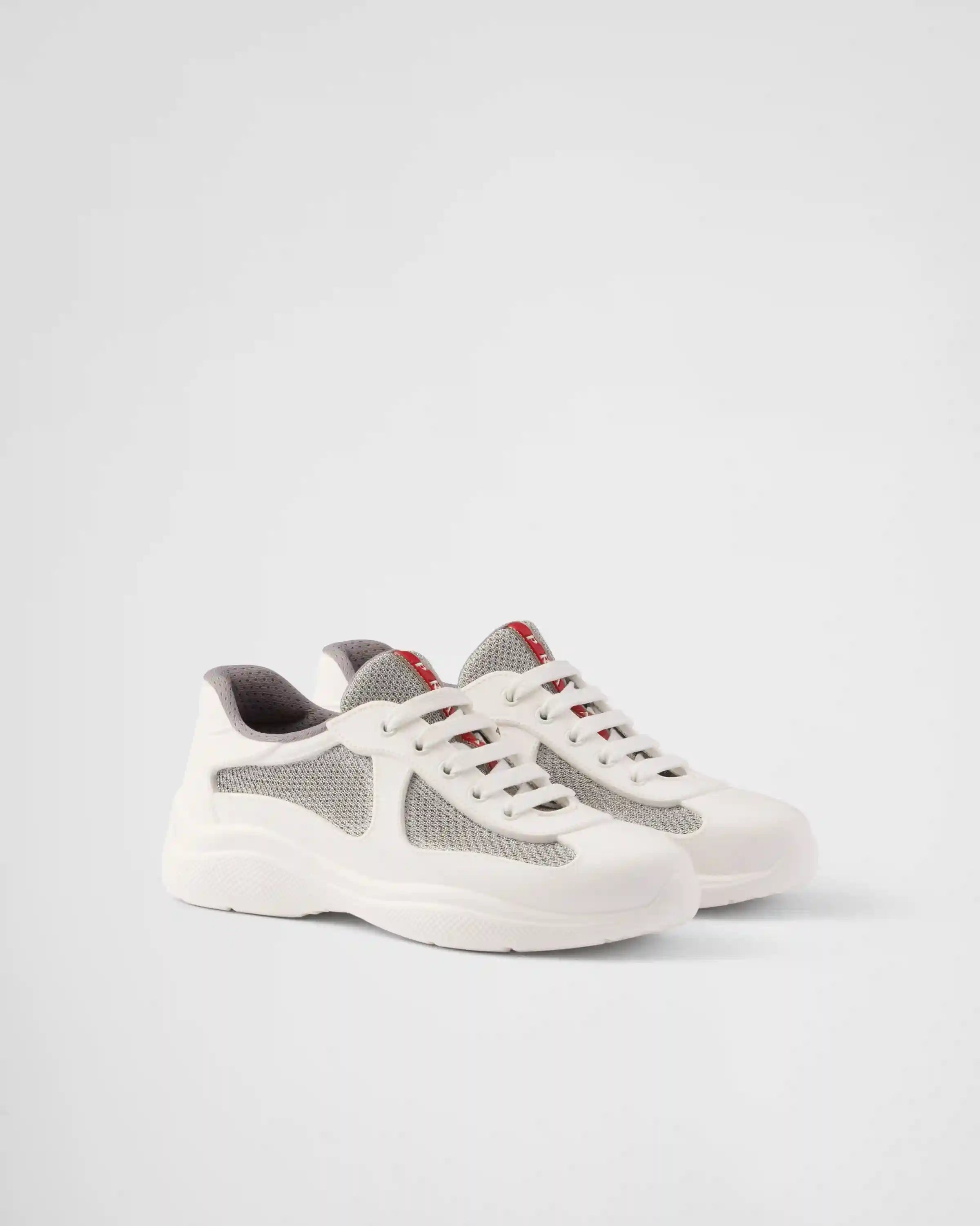 Prada America's Cup Soft rubber and bike fabric sneakers