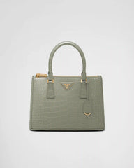 Prada Galleria medium crocodile leather bag