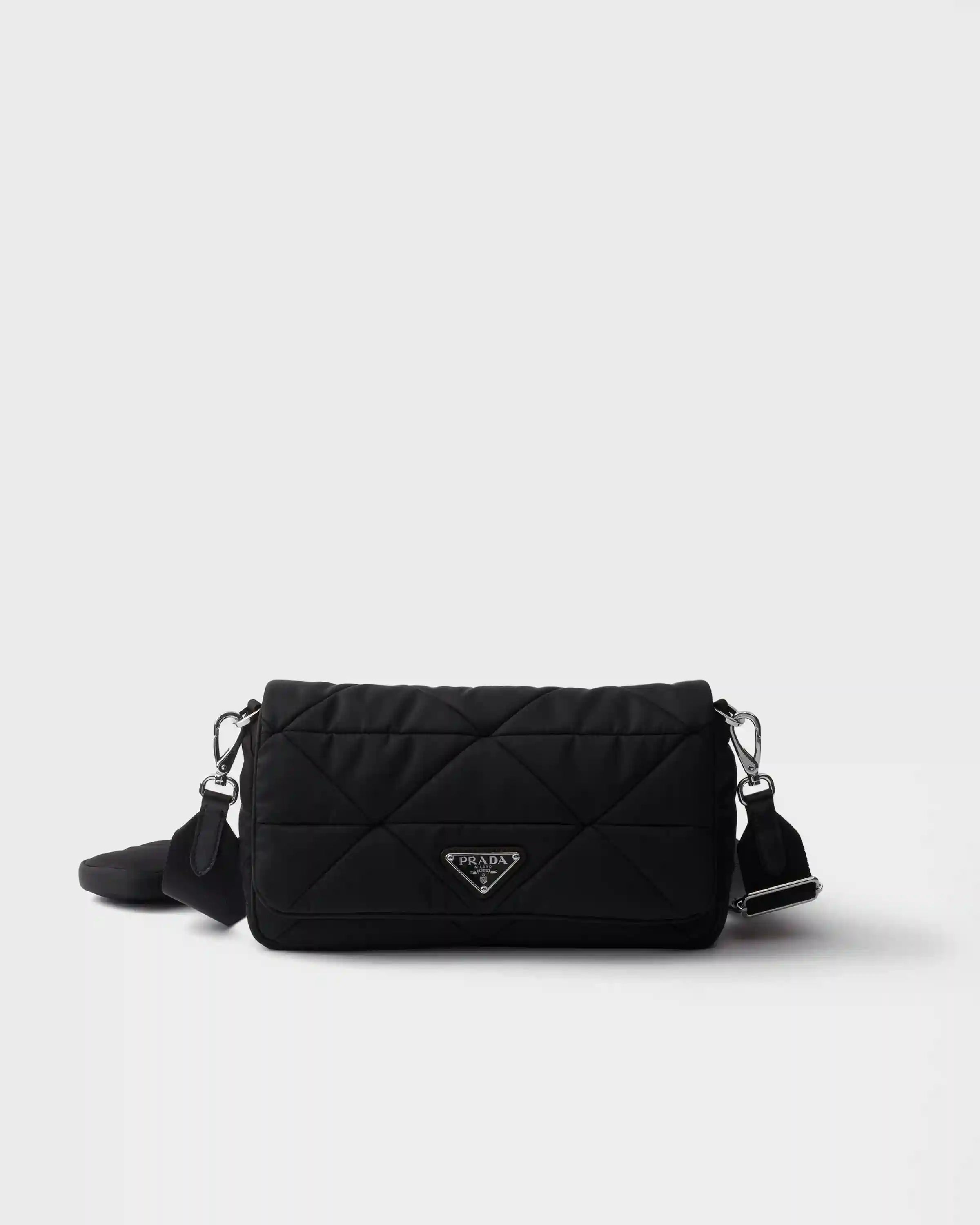 Padded Re-Nylon shoulder bag