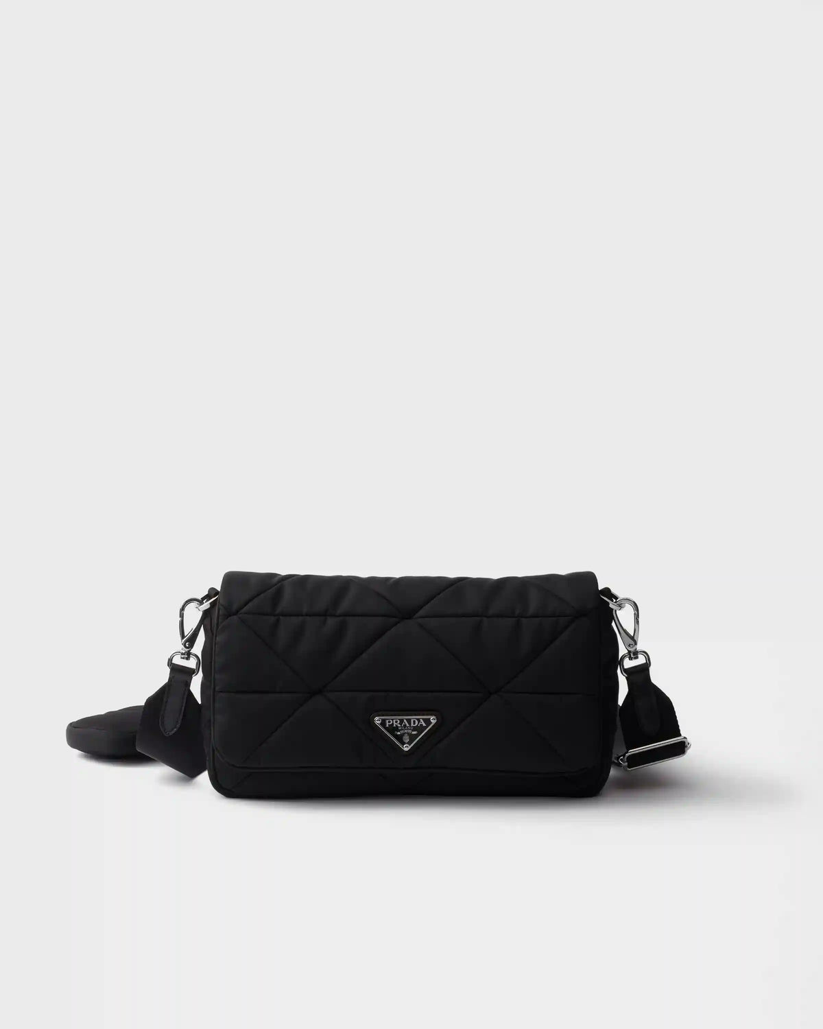Padded Re-Nylon shoulder bag