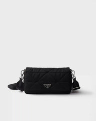 Padded Re-Nylon shoulder bag
