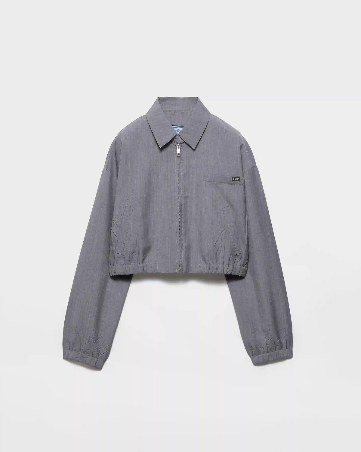 Light mohair blouson jacket