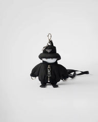 Soft Robot Re-Nylon keychain charm with shoulder strap