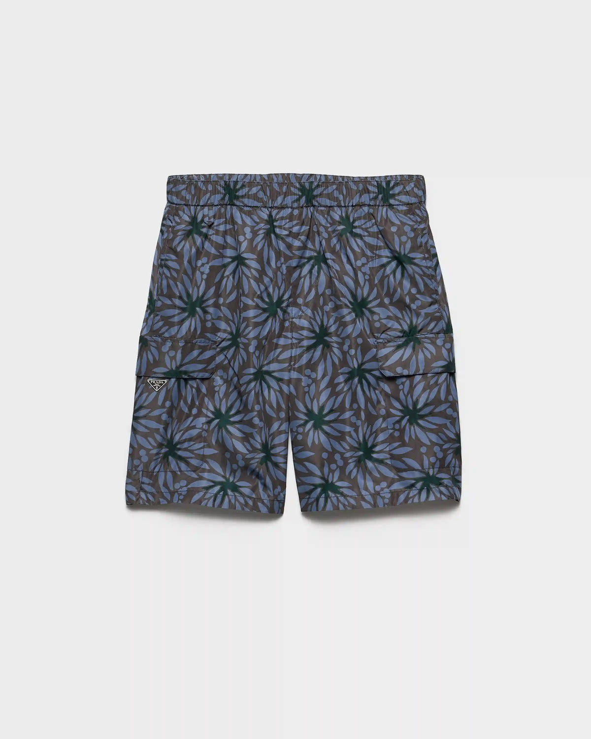 Printed Re-Nylon swim trunks