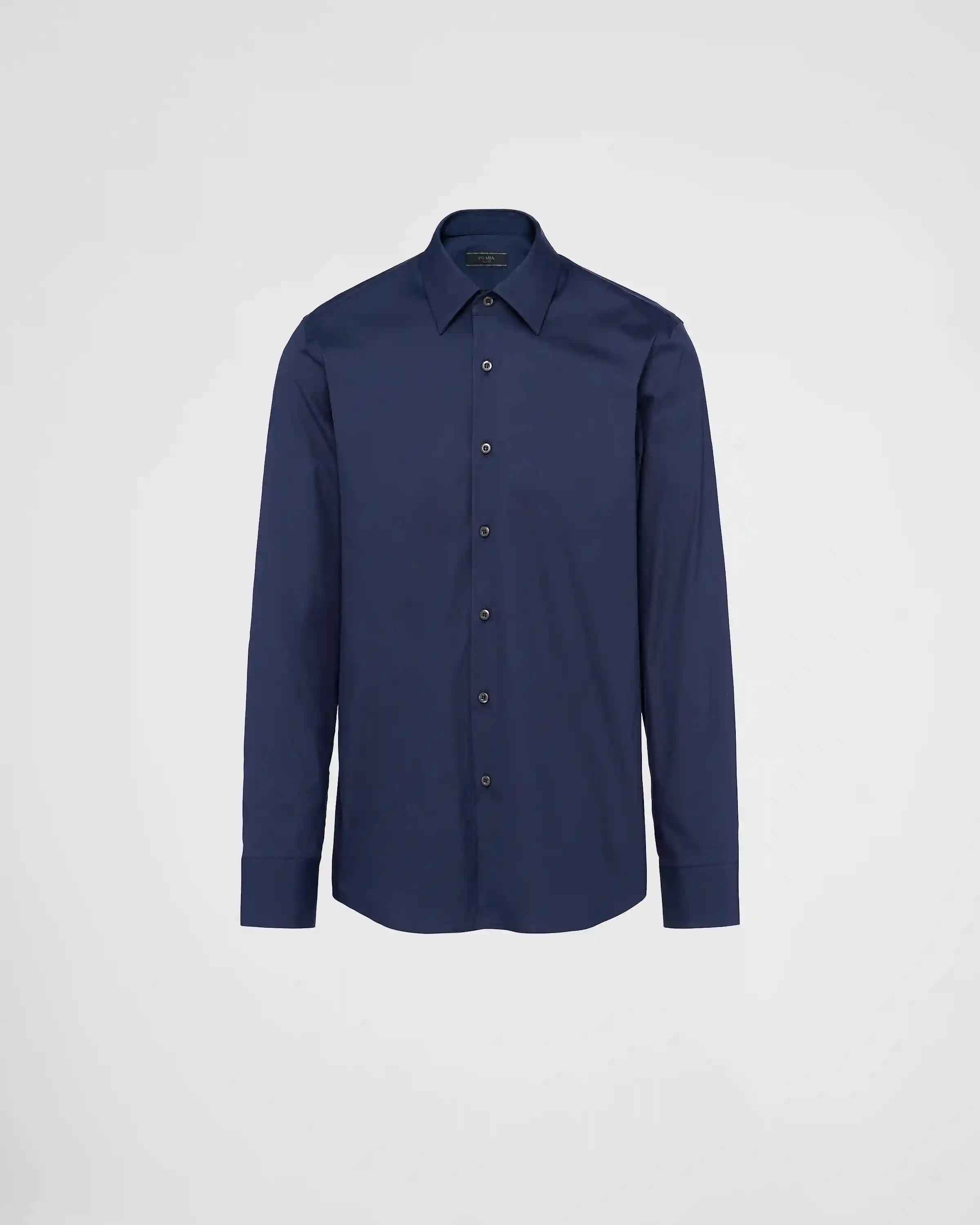 Stretch cotton shirt