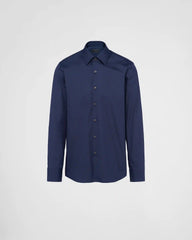 Stretch cotton shirt