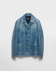 Nappa leather jacket