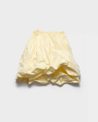 Technical taffeta skirt