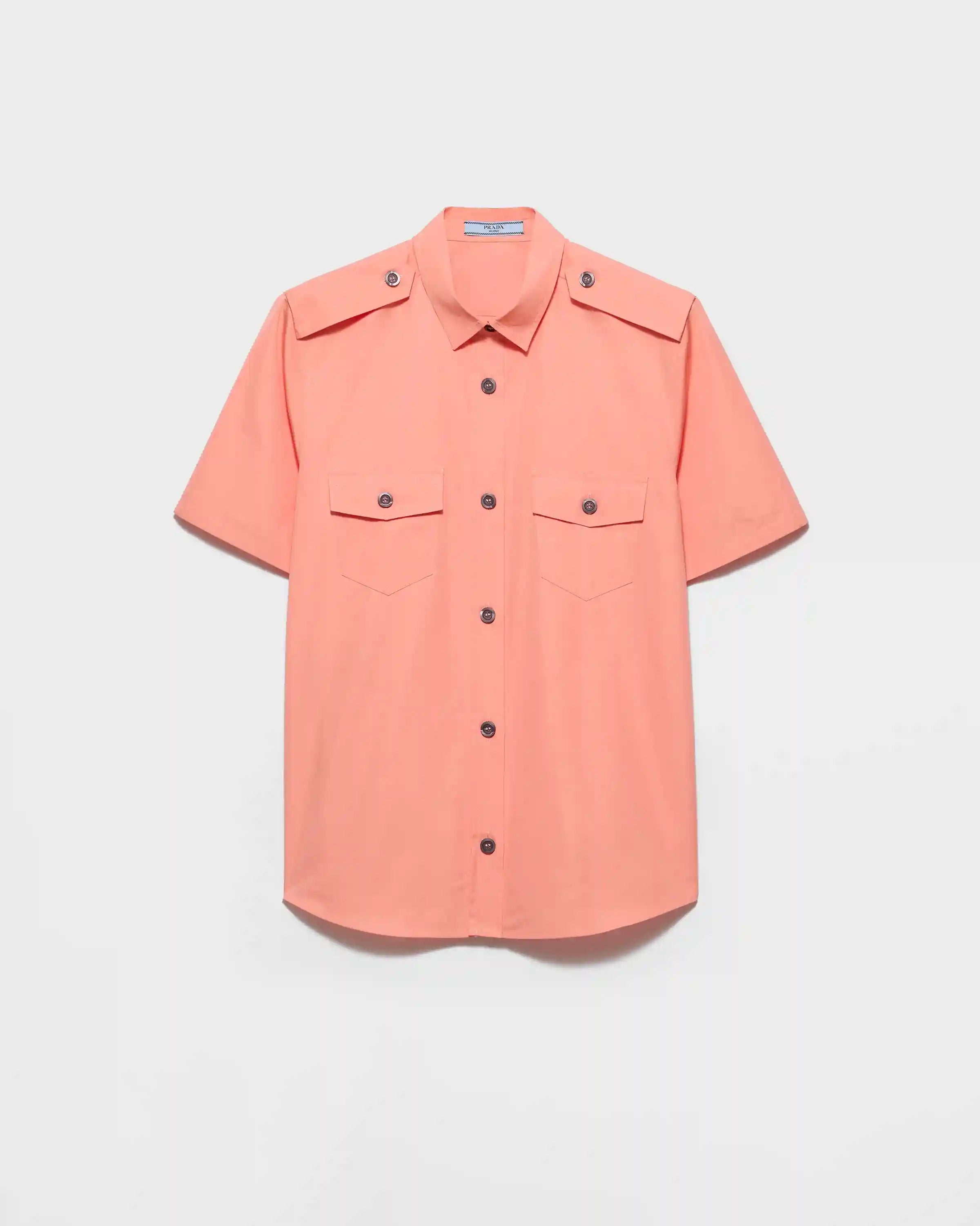 Cotton poplin shirt