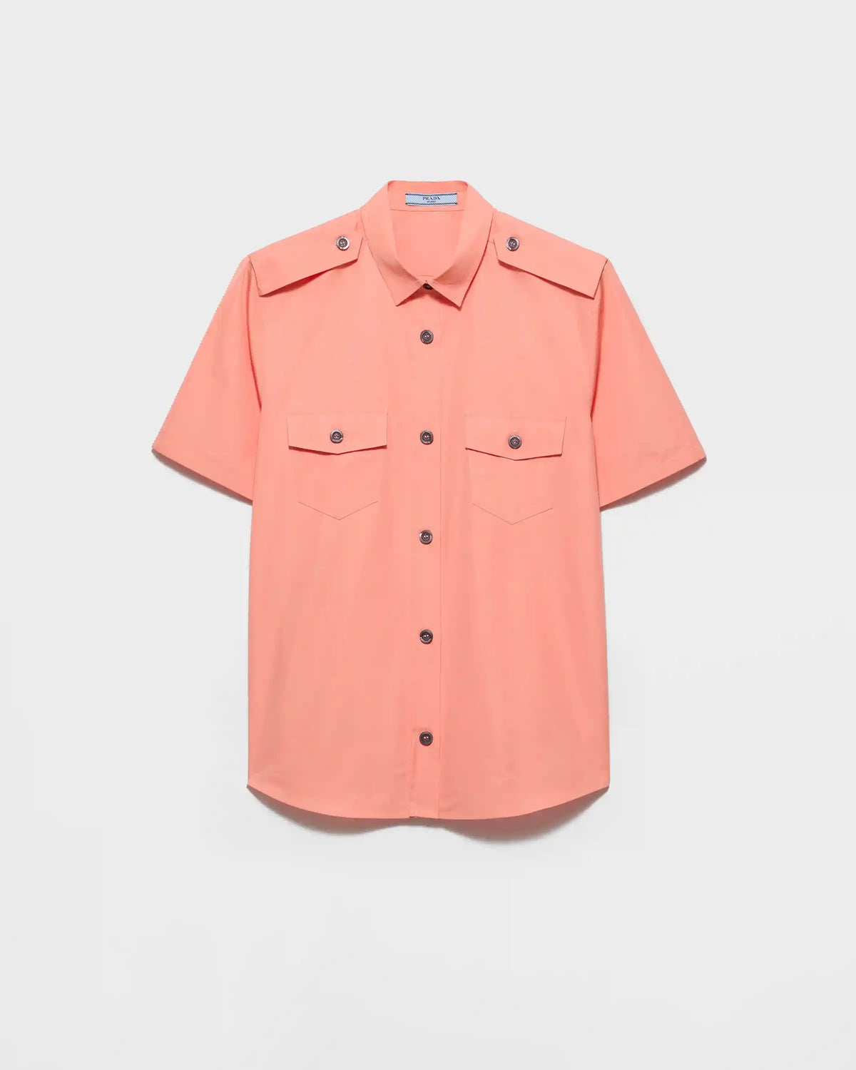 Cotton poplin shirt