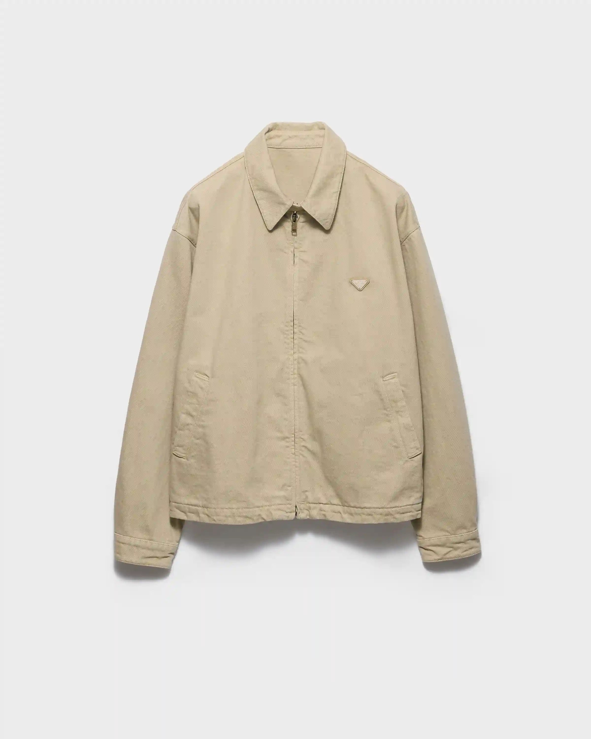 Old denim blouson jacket