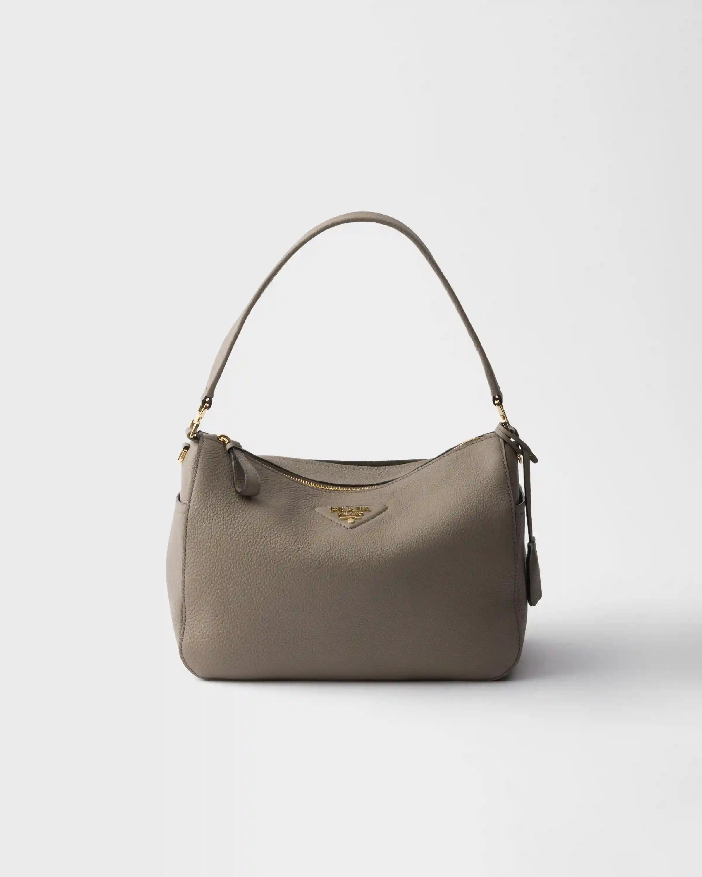 Medium leather shoulder bag