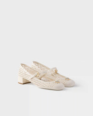Crochet pumps
