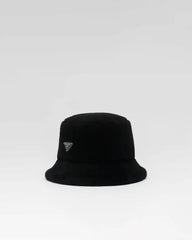 Shearling bucket hat