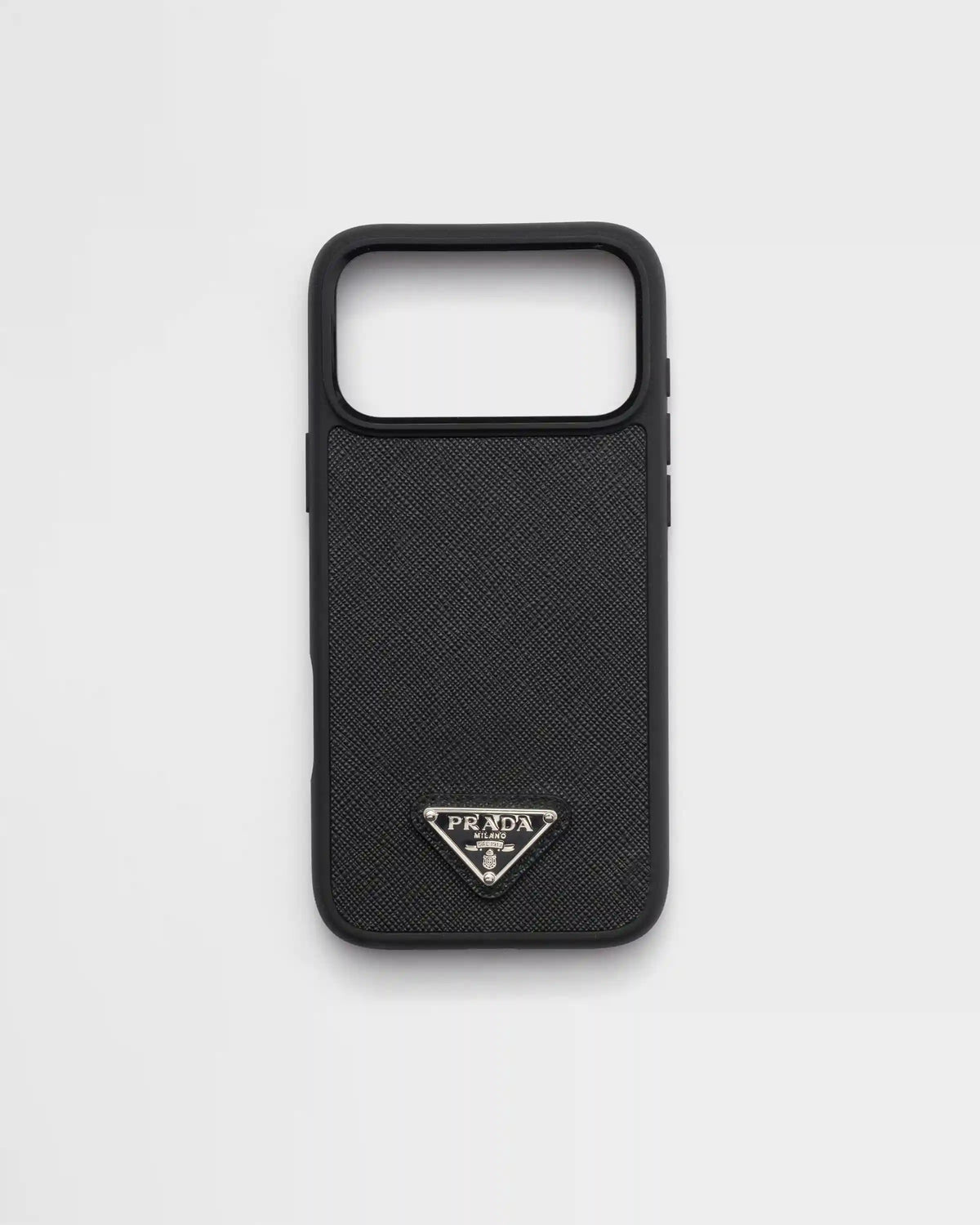 Saffiano leather case for iPhone 17 Pro Max