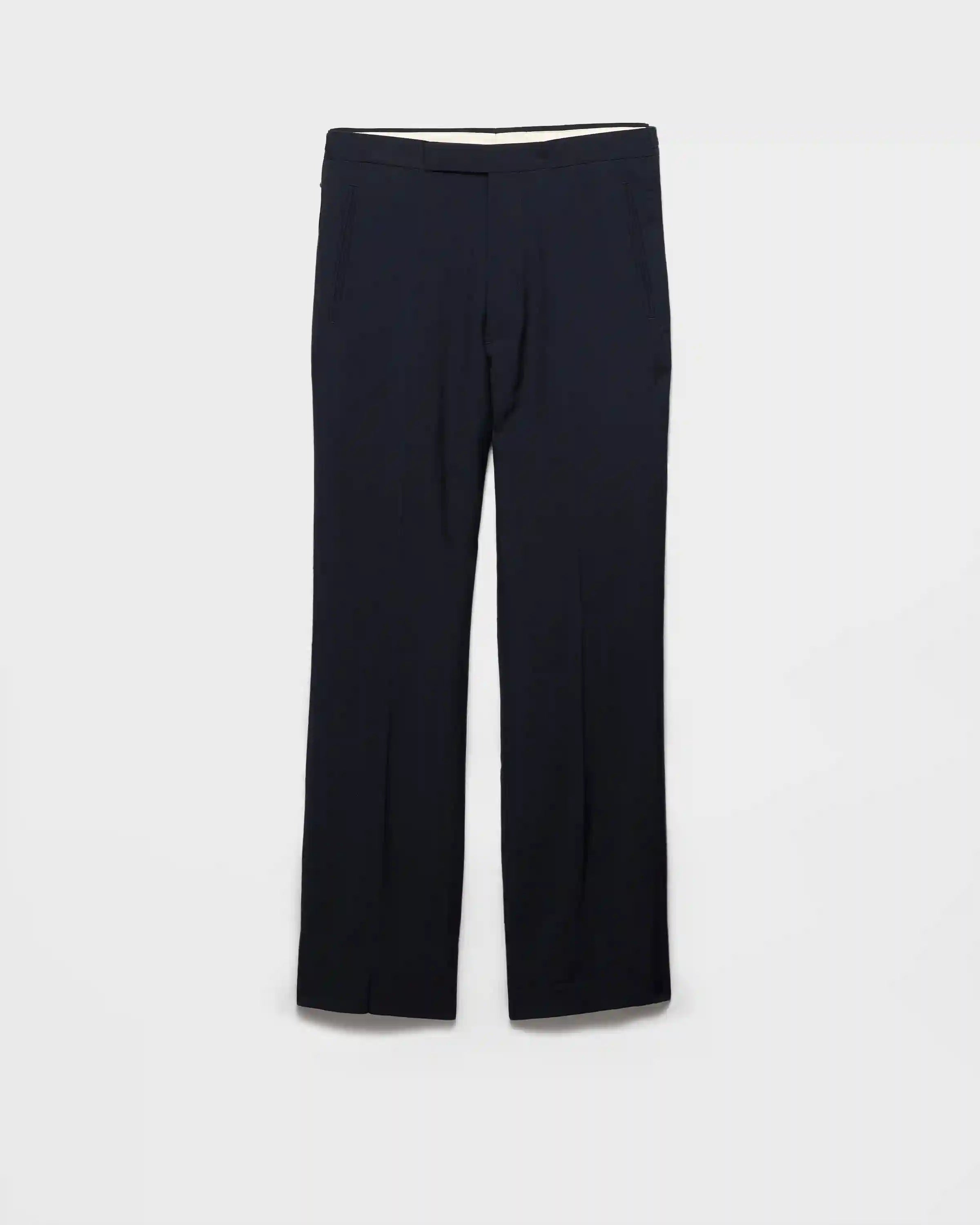 Wool and mohair pants