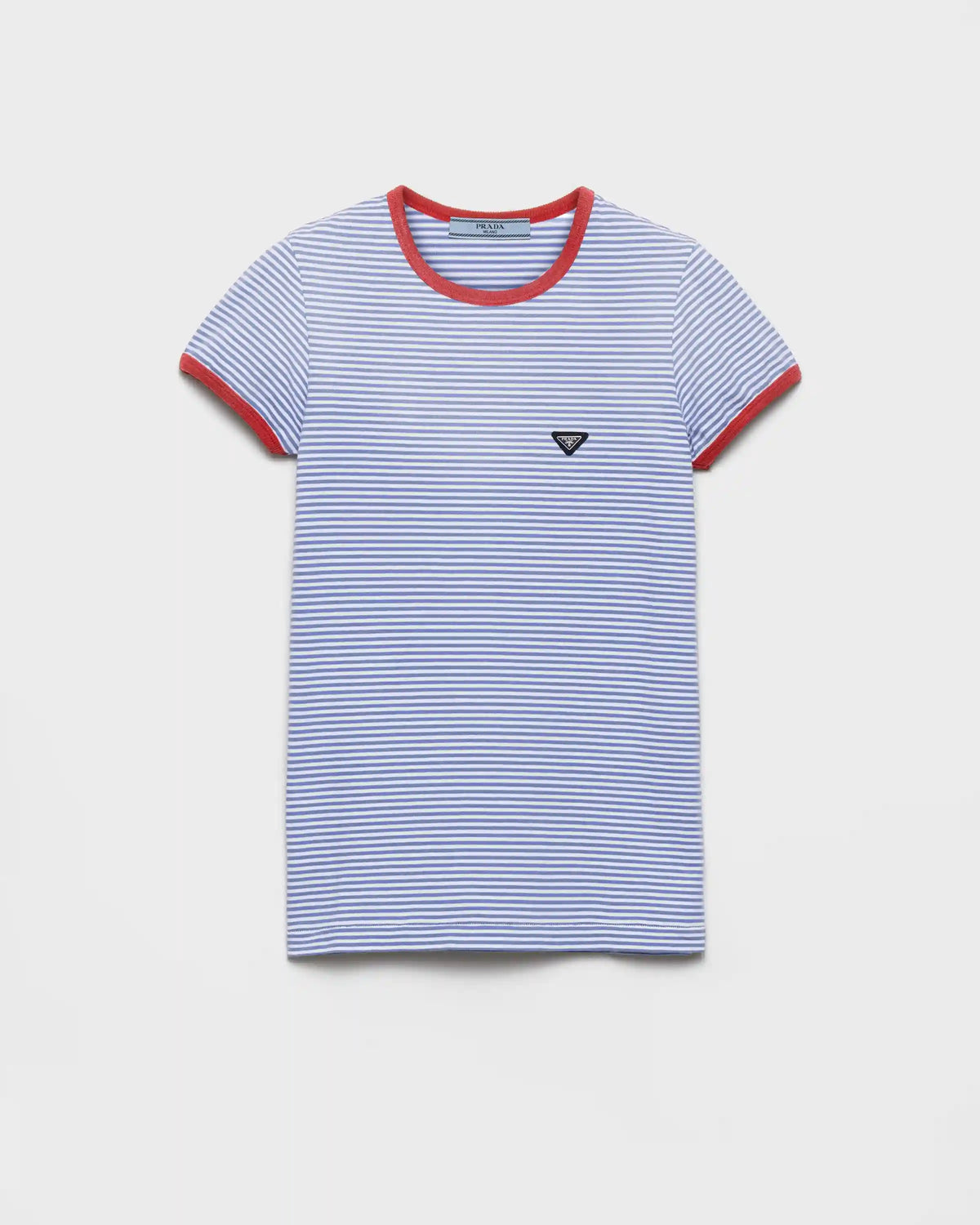 Striped jersey T-shirt