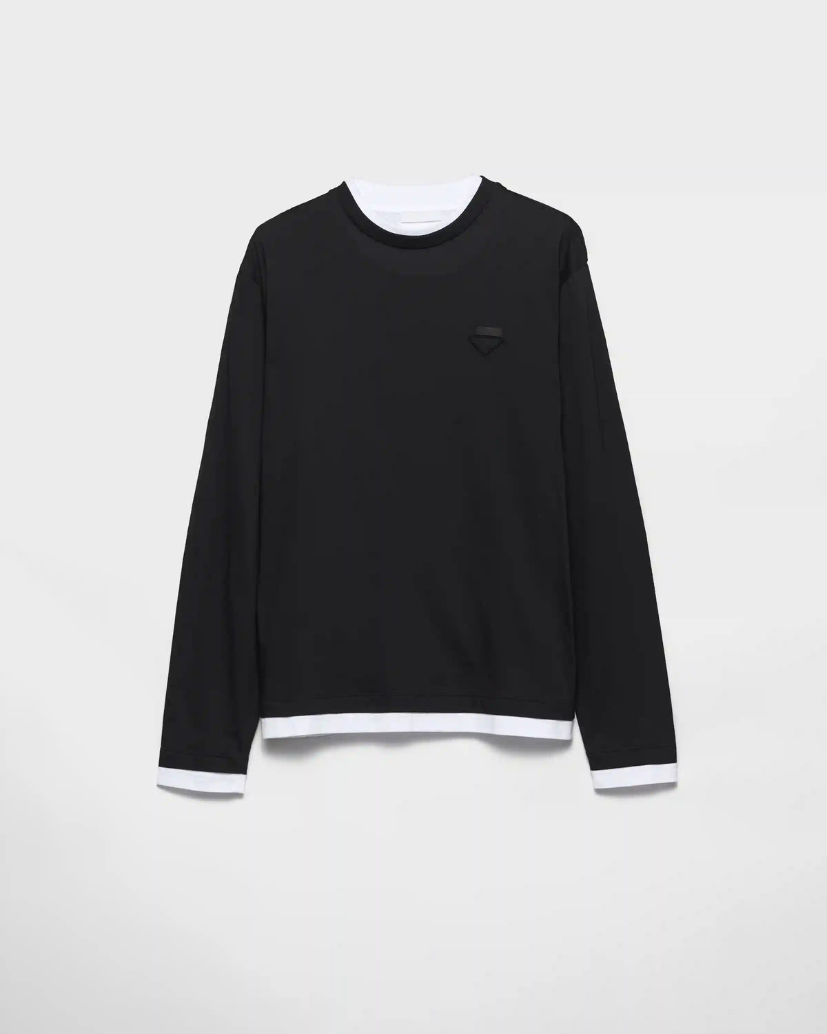 Long-sleeved cotton T-shirt