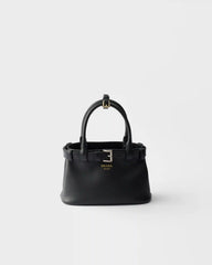Prada Buckle small leather bag with belt