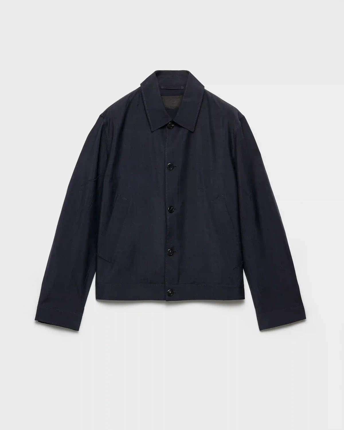 Mohair and wool blouson jacket