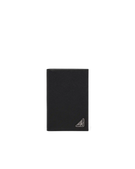 Saffiano leather passport holder