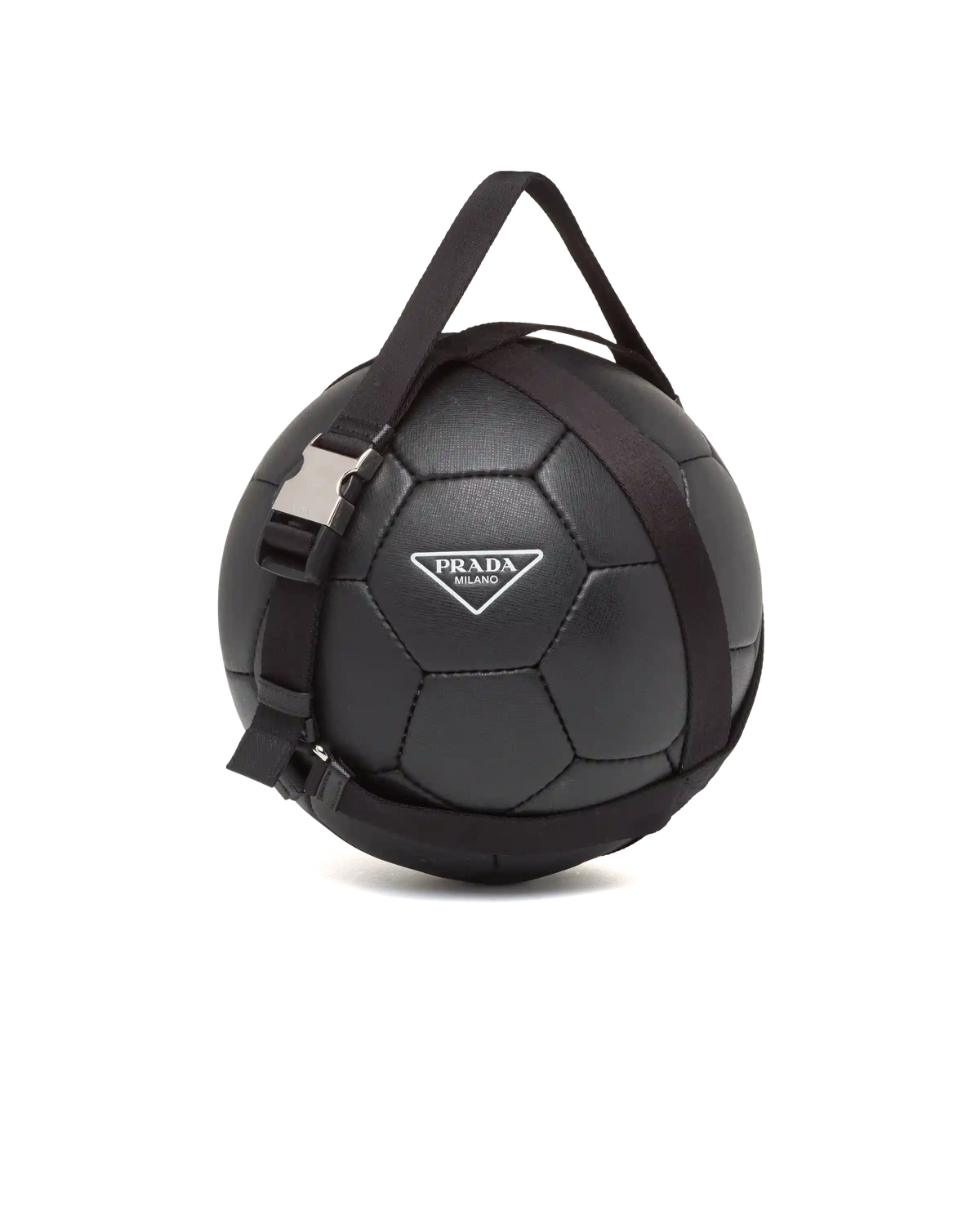 Saffiano leather soccer ball