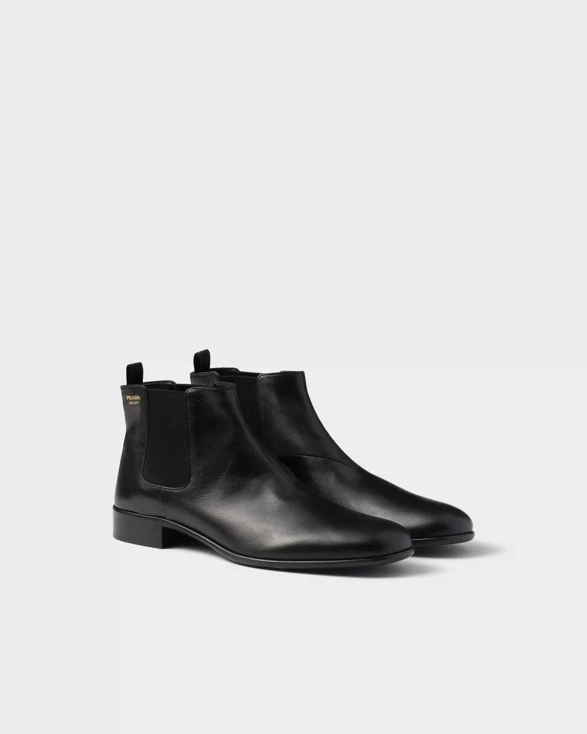 Leather booties