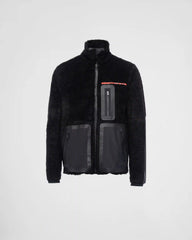 Recycled fleece technical jacket