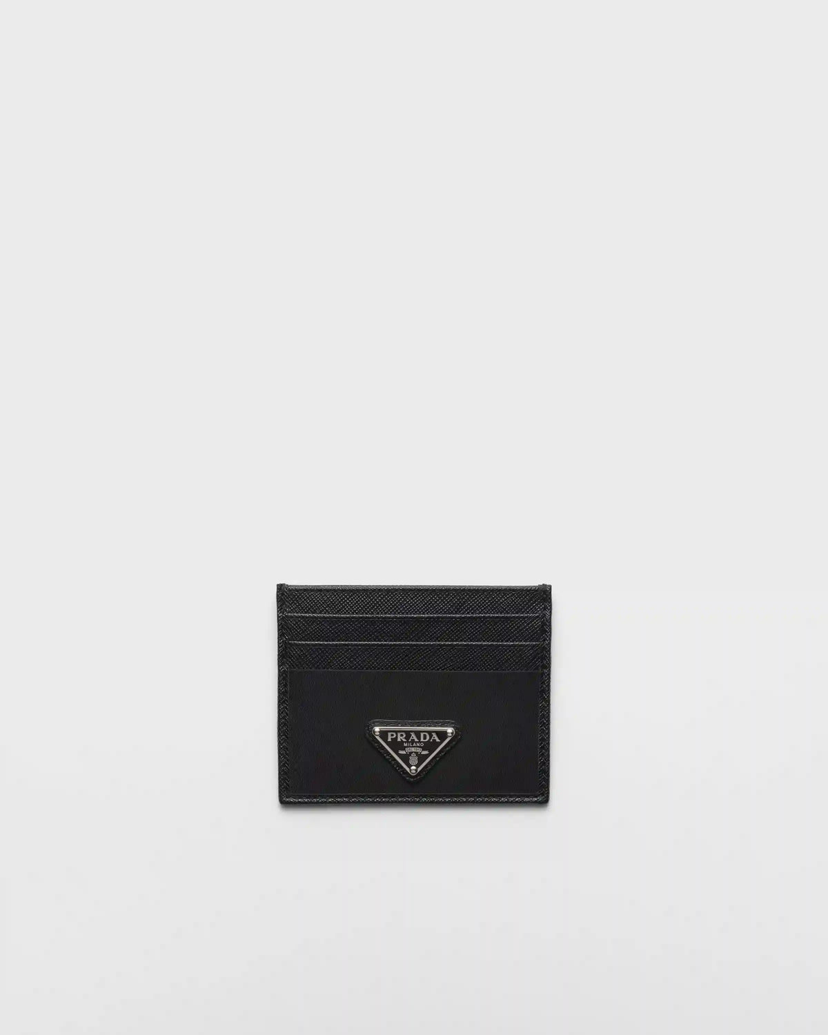 Re-Nylon and Saffiano leather card holder