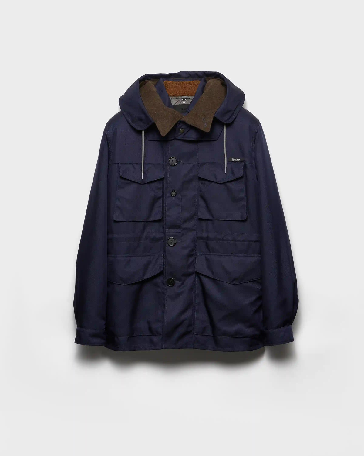 Hooded cotton jacket