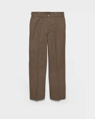 Technical canvas pants