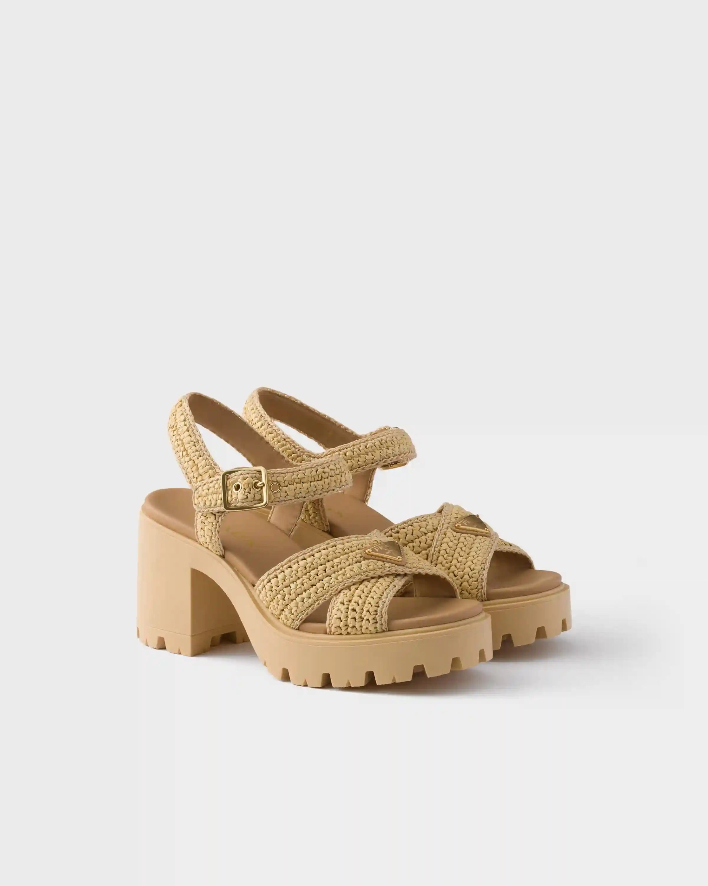 Crochet sandals