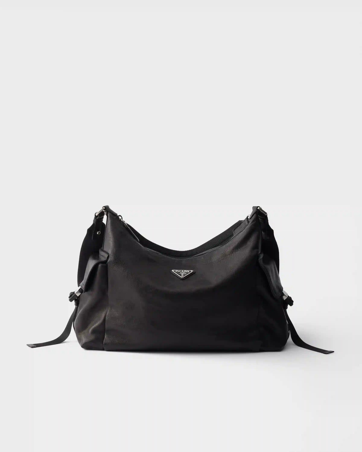 Prada Explore leather shoulder bag