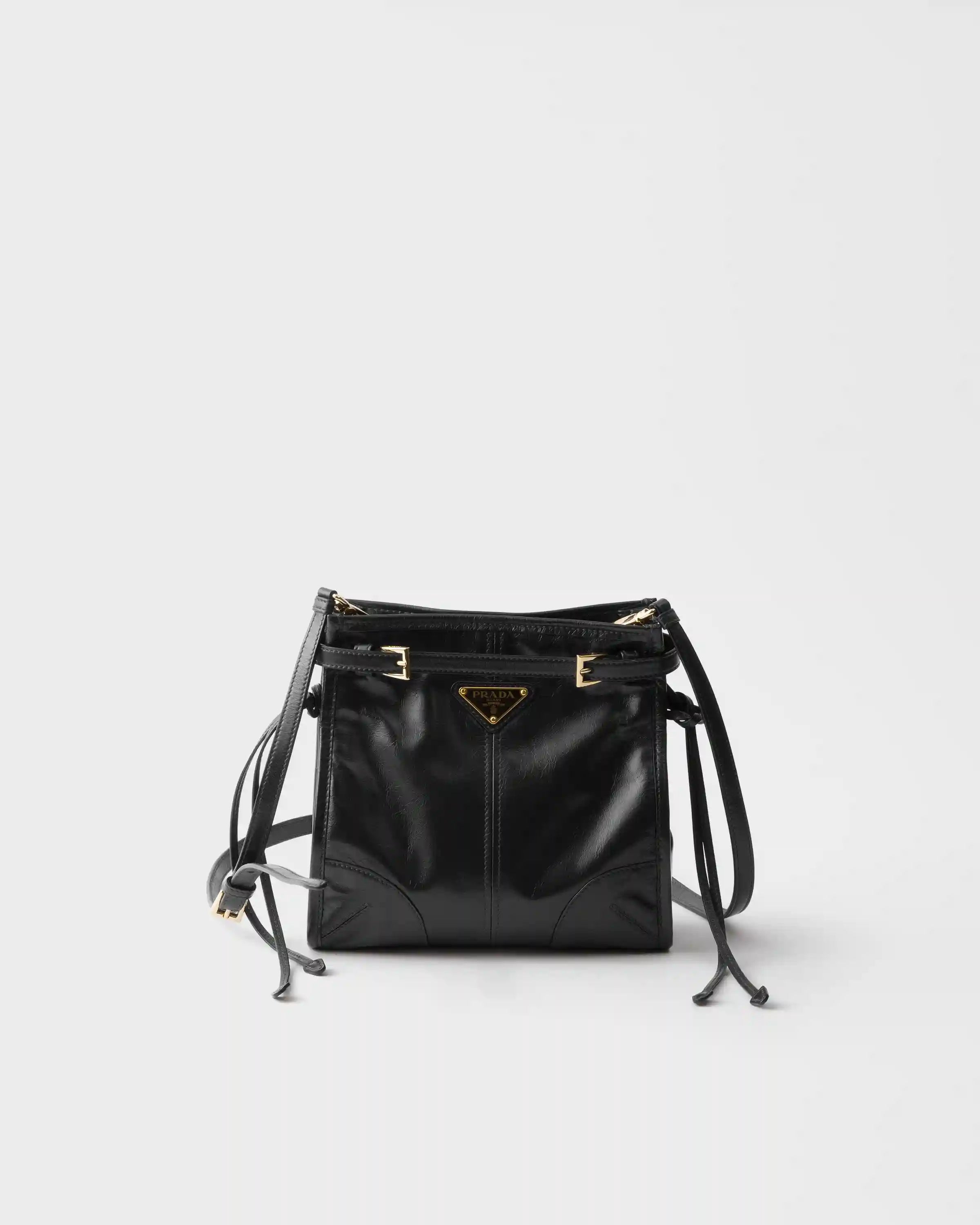 Prada Bonnie leather mini shoulder bag