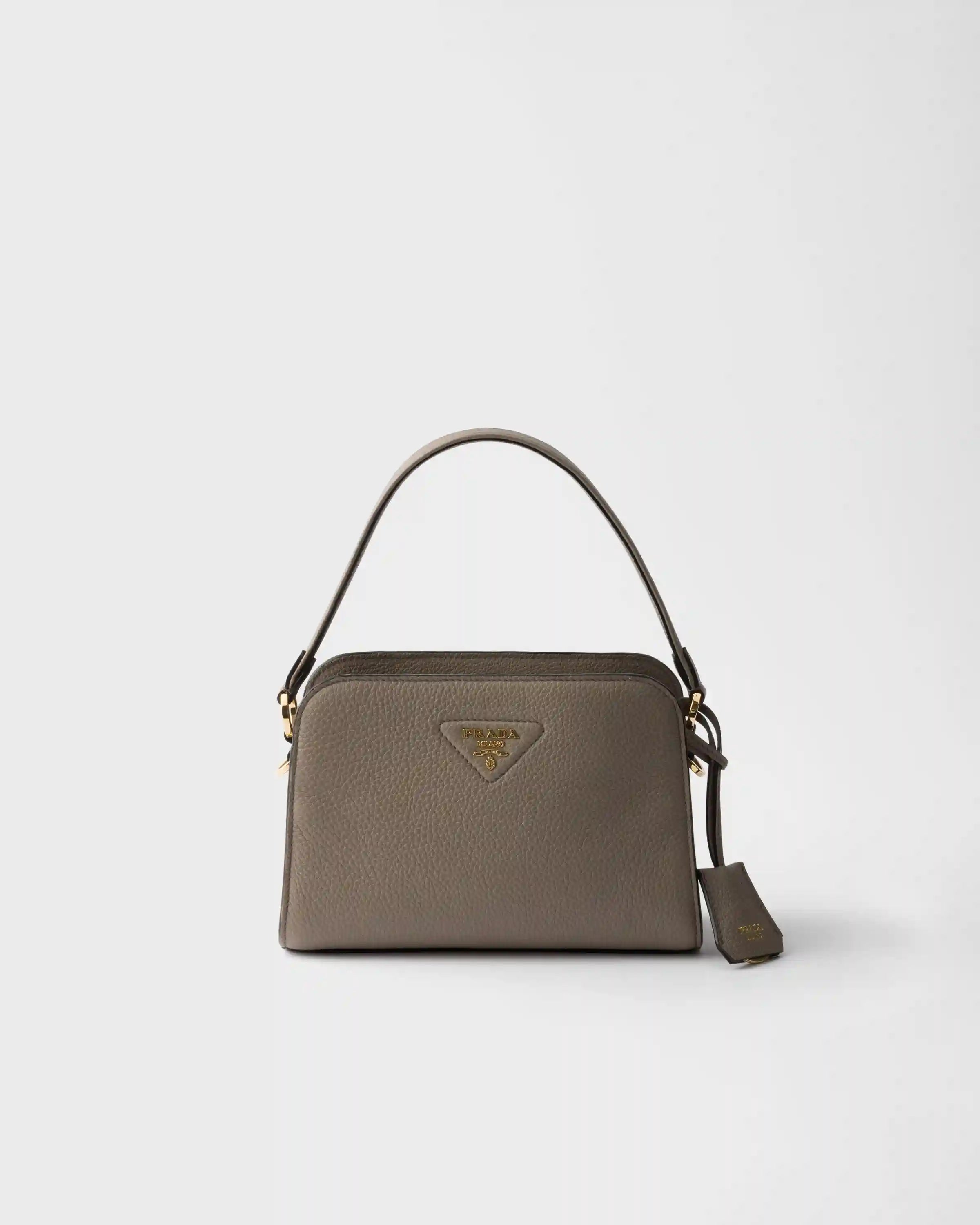 Leather mini handbag