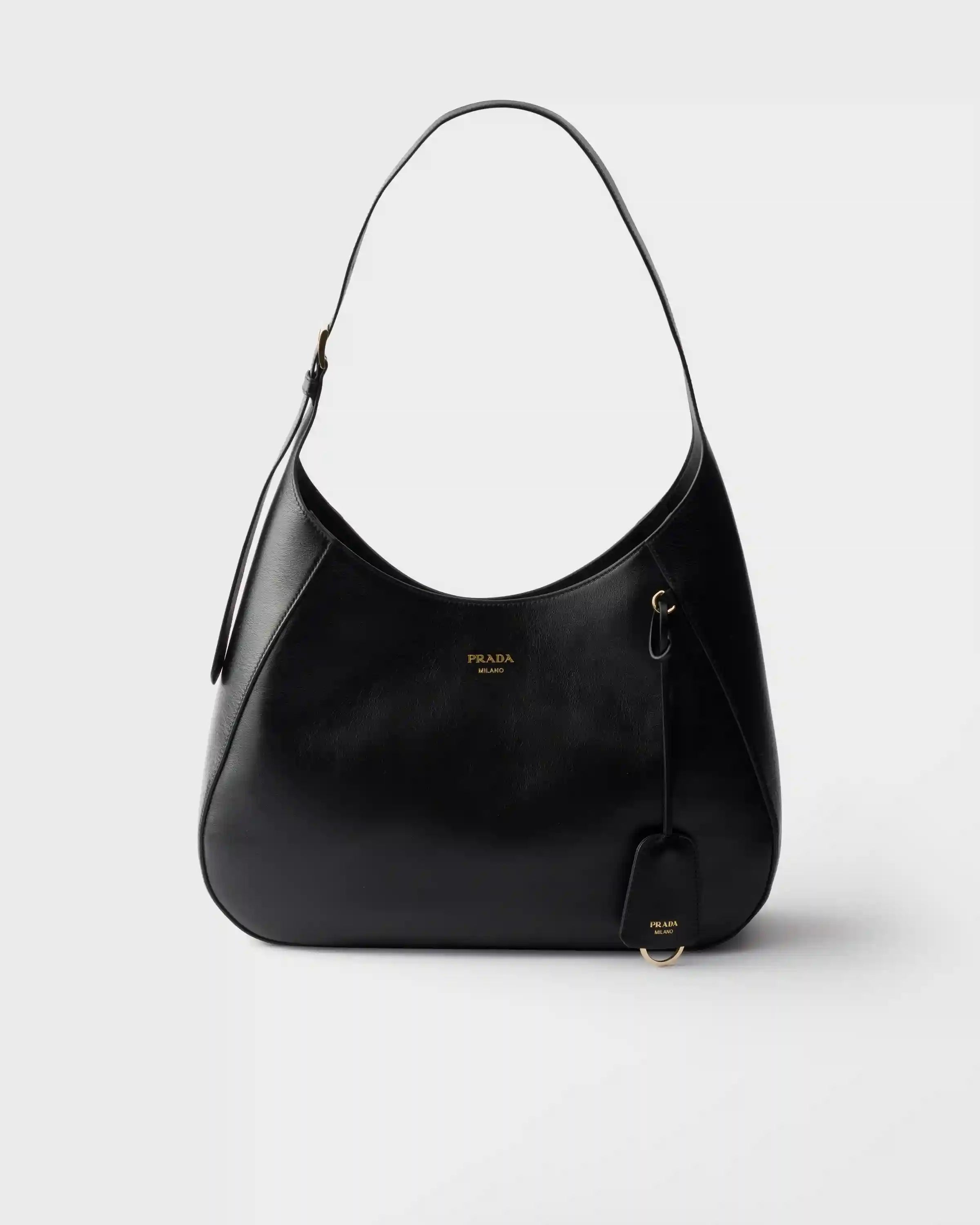 Prada Boogie large leather bag