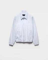 Chambray blouson jacket