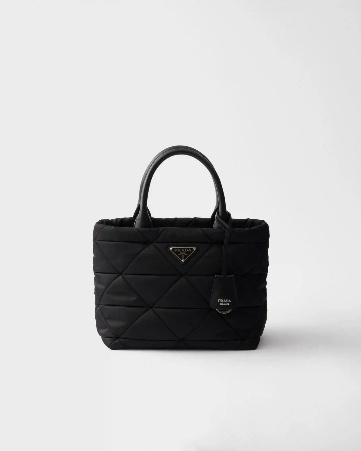 Padded Re-Nylon tote bag